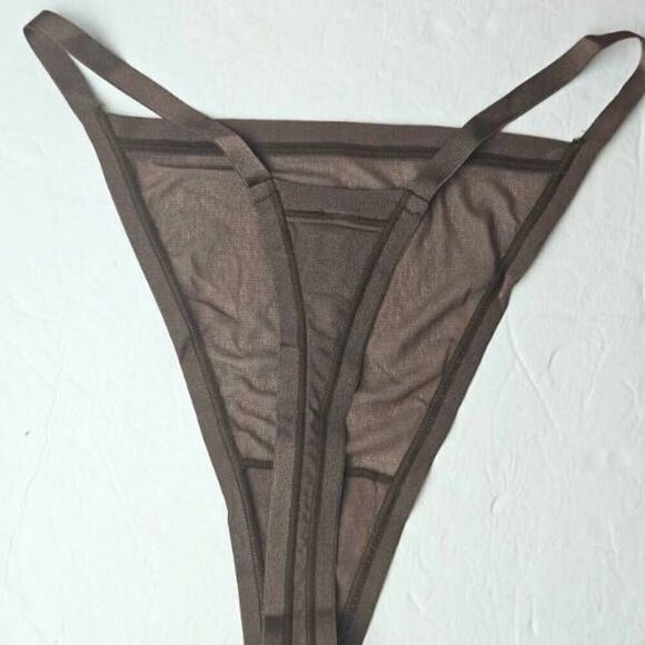 SKIMS STRING MESH PANTY NWT - Picture 8 of 12